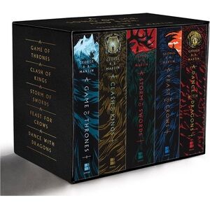 Game of Thrones Paperback Box Set - Multi-Color Spine Art